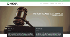 Desktop Screenshot of nhcqa.org